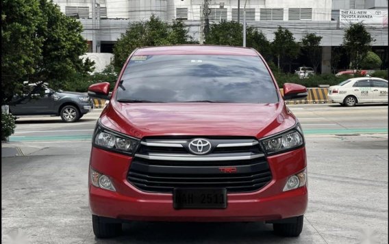 Red Toyota Innova 2017 for sale in Angeles -1