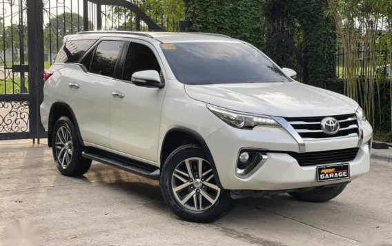 White Toyota Fortuner 2017 for sale in Quezon -1