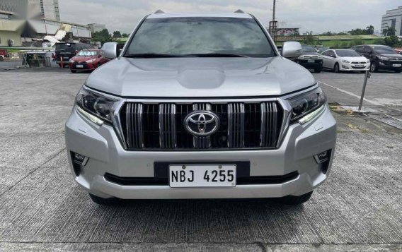 Silver Toyota Land cruiser prado 2018 for sale in Automatic-1