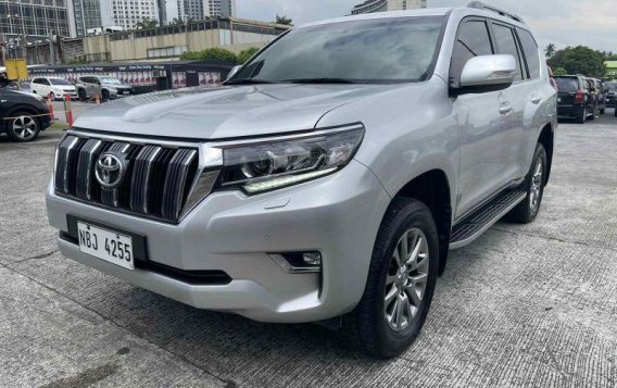 Silver Toyota Land cruiser prado 2018 for sale in Automatic-5