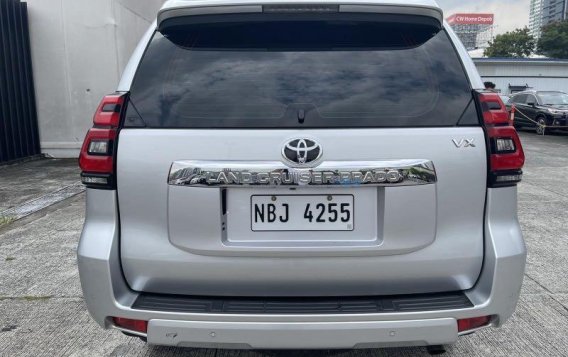 Silver Toyota Land cruiser prado 2018 for sale in Automatic-9