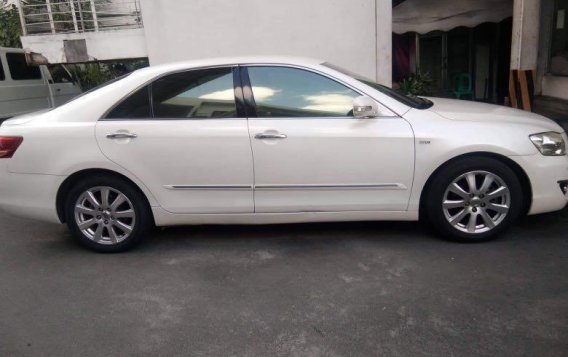 Pearl White Toyota Camry 2008 for sale in Quezon -3