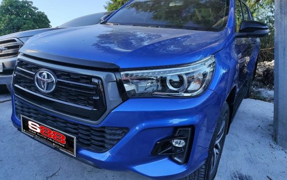Blue Toyota Hilux 2020 for sale in Quezon -1