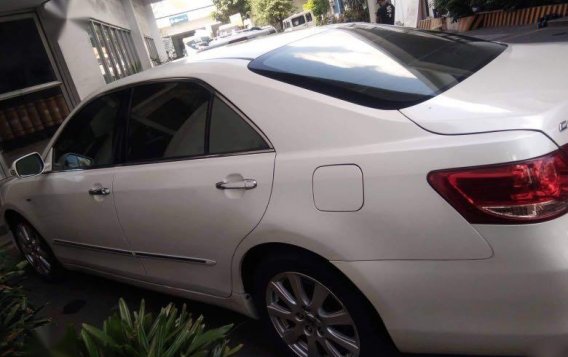 Pearl White Toyota Camry 2008 for sale in Quezon -4