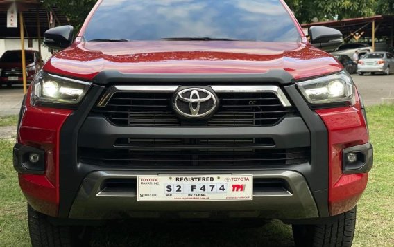 Red Toyota Hilux 2021 for sale in Pasig