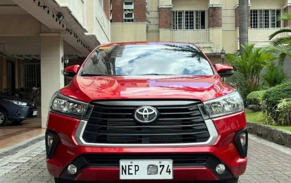 Selling Red Toyota Innova 2021 in Manila