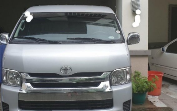 Silver Toyota Hiace 2015 for sale in Manila