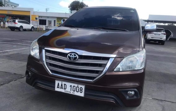 Selling Red Toyota Innova 2014 in Batangas-0