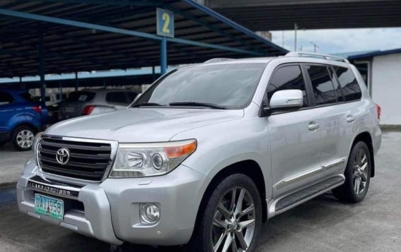 Silver Toyota Land Cruiser 2012 for sale in Automatic-2
