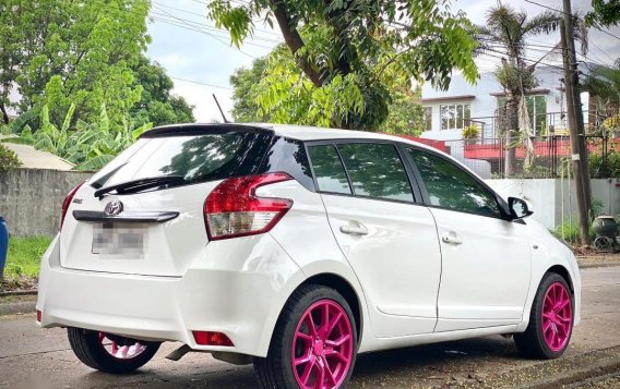 White Toyota Yaris 2015 for sale in Meycauayan-1