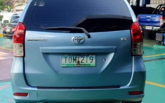 Selling Blue Toyota Avanza 2012 in Las Piñas-2