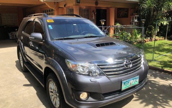 Silver Toyota Fortuner 2013 for sale in Batangas-3