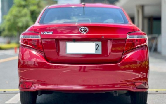Red Toyota Vios 2014 for sale in Makati-4