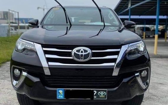 Black Toyota Fortuner 2017 for sale in Pasay 