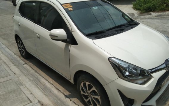 Selling White Toyota Wigo 2018 in Quezon -3