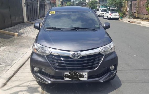 Grey Toyota Avanza 2016 for sale in Quezon 