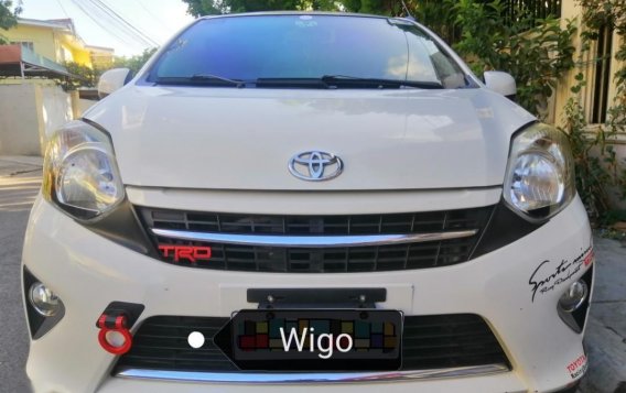 White Toyota Wigo 2017 for sale in Dasmariñas