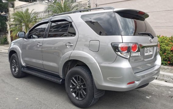 Silver Toyota Fortuner 2015 for sale in Automatic-2