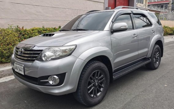 Silver Toyota Fortuner 2015 for sale in Automatic