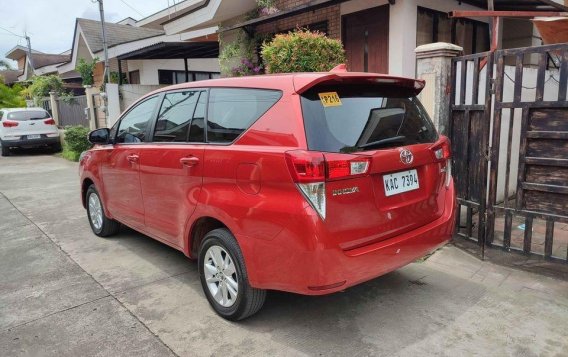 Red Toyota Innova 2018 for sale in Manual-1