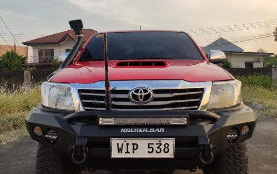 Red Toyota Hilux 2013 for sale in Angeles-1