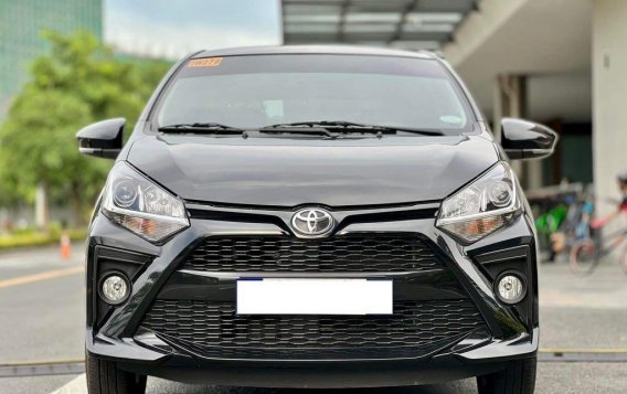 Selling Black Toyota Wigo 2021 in Makati-9