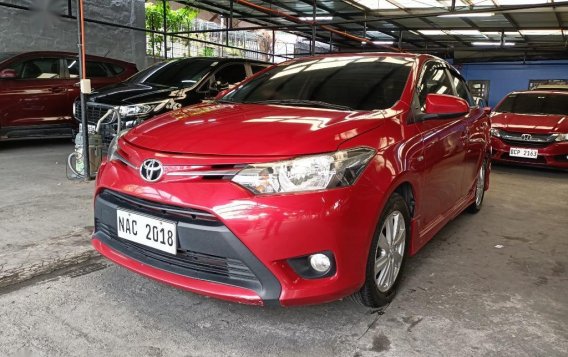Red Toyota Vios 2017 for sale in Las Piñas-9