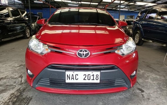 Red Toyota Vios 2017 for sale in Las Piñas