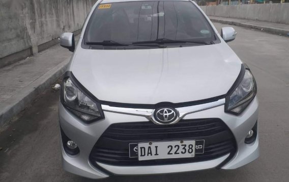 Silver Toyota Wigo 2018 for sale in Taguig