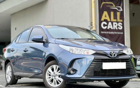 Blue Toyota Vios 2021 for sale in Automatic