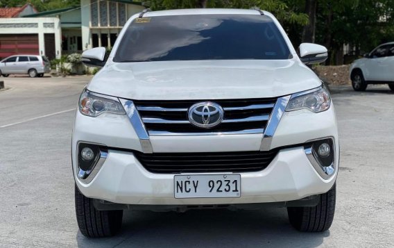 White Toyota Fortuner 2017 for sale-1