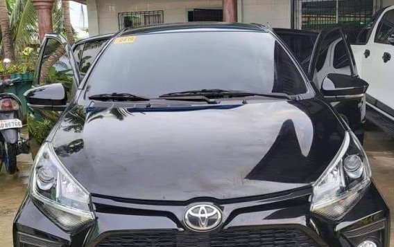 Purple Toyota Wigo 2021 for sale in Automatic