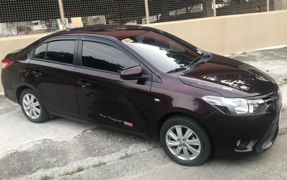 Purple Toyota Vios 2017 for sale in Automatic-3