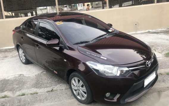 Purple Toyota Vios 2017 for sale in Automatic-1
