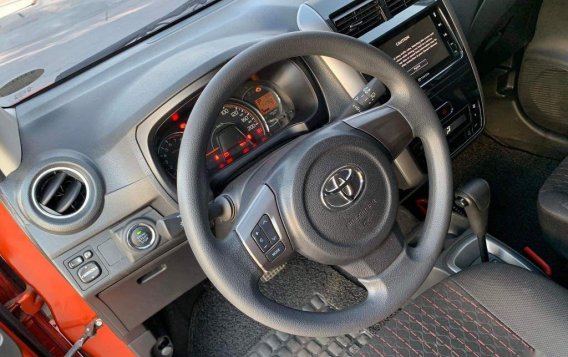 Sell Orange 2021 Toyota Wigo in San Fernando-4
