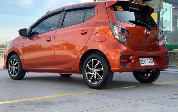 Sell Orange 2021 Toyota Wigo in San Fernando-3