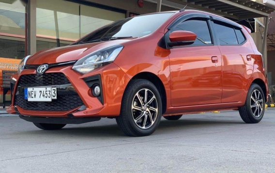 Sell Orange 2021 Toyota Wigo in San Fernando-1