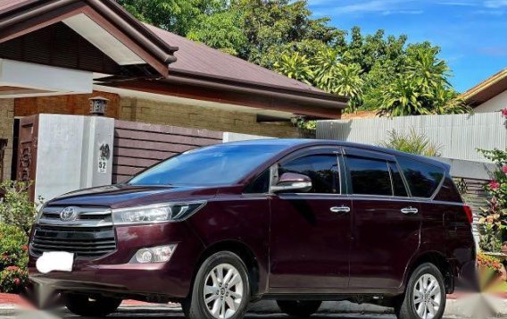 Purple Toyota Innova 2017 for sale in Quezon City-5