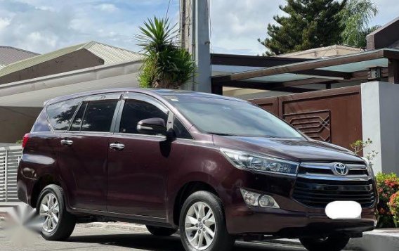 Purple Toyota Innova 2017 for sale in Quezon City-5