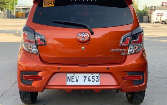 Sell Orange 2021 Toyota Wigo in San Fernando-2