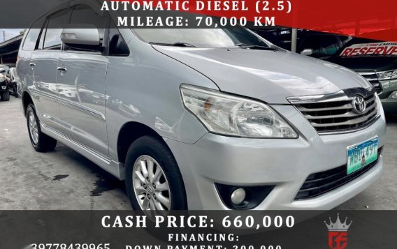 Purple Toyota Innova 2013 for sale in Automatic