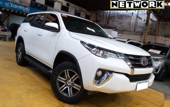 Purple Toyota Fortuner 2018 for sale in Automatic-1