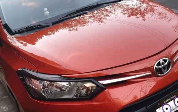 Orange Toyota Vios 2016 for sale in Automatic-5