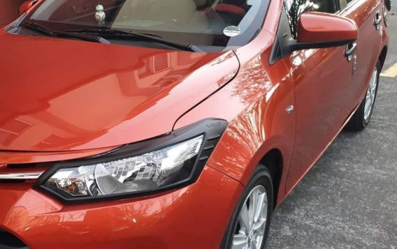 Orange Toyota Vios 2016 for sale in Automatic-4