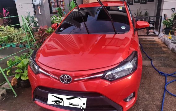 Orange Toyota Vios 2016 for sale in Automatic-9