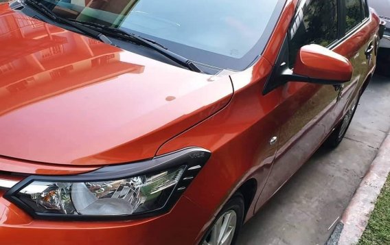 Orange Toyota Vios 2016 for sale in Automatic