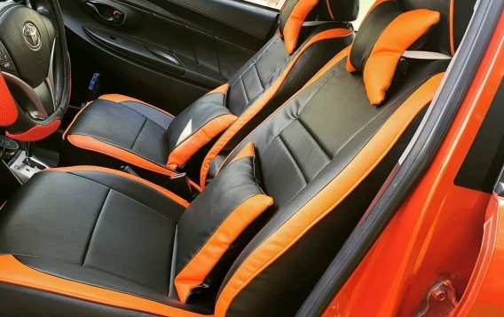Orange Toyota Vios 2016 for sale in Automatic-8