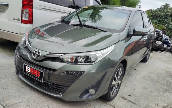 Silver Toyota Vios 2018 for sale in Quezon City