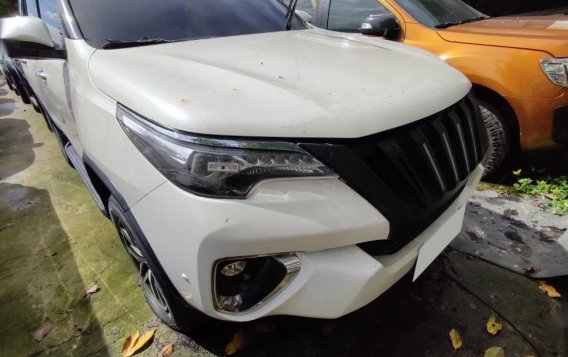 Sell Pearl White 2018 Toyota Fortuner in Quezon City
