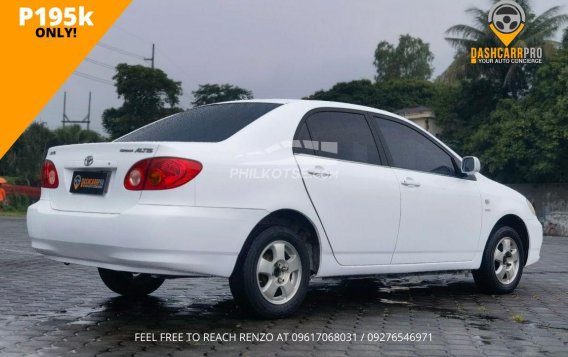 2001 Toyota Altis in Manila, Metro Manila-7